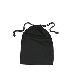 Black Calico Bags - 25cm x 35cm with Drawstrings