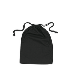 Black Calico Bags 25cm x 35cm with Drawstrings