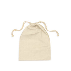 Natural Calico Bags - 25cm x 35cm with Drawstrings