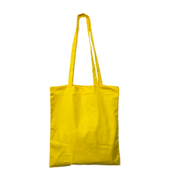 Yellow Calico Bags - 37cm x 42cm with Two Long Handles