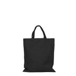 Black Calico Bags 37cm x 42cm with Two Short Handles