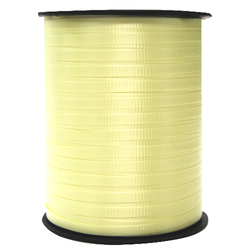 Crimped Curling Ribbon 5mm x 457m - Lemon Yellow