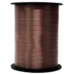 Crimped Curling Ribbon 5mm x 457m - Chocolate Brown