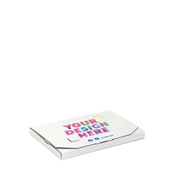 100 x Custom Printed Mailing Box - 220 x 160 x 16mm - Diecut White - Suit A5 Letter