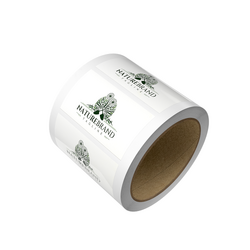 Custom Printed 100mm x 50mm White Rectangle Labels - 500 Labels supplied on a Roll