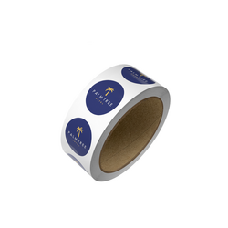 Custom Printed 40mm White Circle Labels - 500 Labels supplied on a Roll