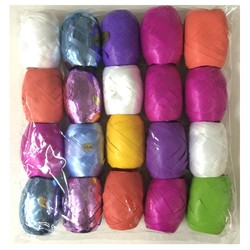Curling Ribbon -10M Roll - Assorted Colours and Finishes