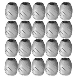 Curling Ribbon -10M Roll - Matt Silver