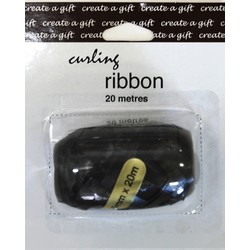 create a gift - Curling Ribbon 20m - Black