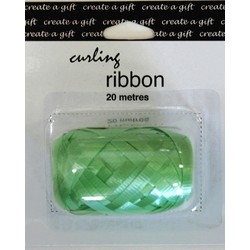 create a gift - Curling Ribbon 20m - Lt Green