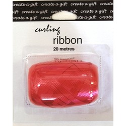 create a gift - Curling Ribbon 20m - Red