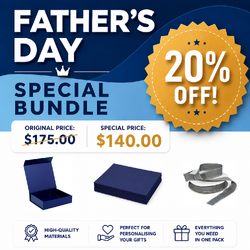 Father's Day Pack Deal - Dark Blue Small Pack