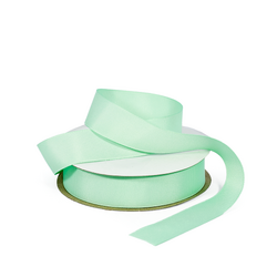 Grosgrain Ribbon - 25mm x 25m - Pastel Green