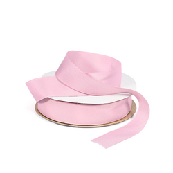Grosgrain Ribbon - 25mm x 25m - Light Pink