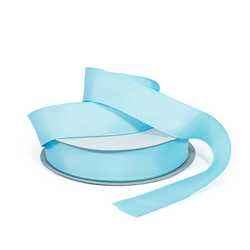 Grosgrain Ribbon - 25mm x 25m - Light Blue