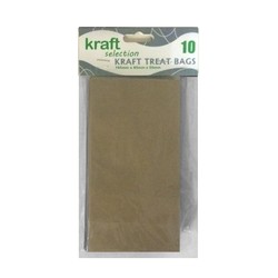 Kraft Treat Bags - 10pcs - Brown (Without Handles)