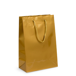 Gift Carry Bags - Glossy Gold - Medium/Large