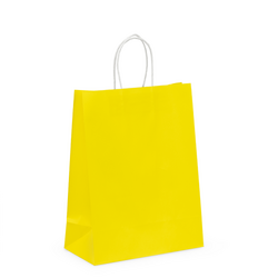 Kraft Bags - Medium - Yellow