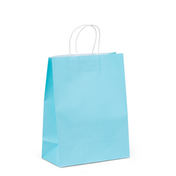Kraft Bags - Medium - Light Blue