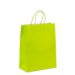 Kraft Bags - Medium - Lime Green
