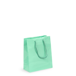 Gift Carry Bags - Glossy Sea Green - Small/Medium