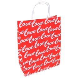 Kraft Bags - Medium - Love