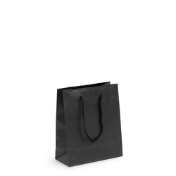 Gift Carry Bags - Matt Laminate Black - Small/Medium