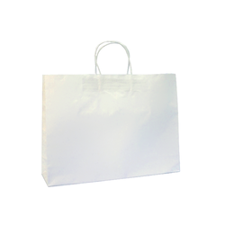 Clearance - Kraft Bags - Medium Boutique - Off White
