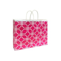 Kraft Bags - Boutique - Moroccan - Pink