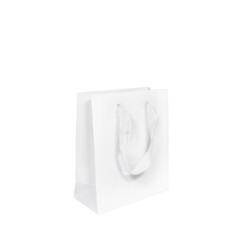 Kraft Bags - Premium White Small Mini Gift Bag
