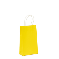Kraft Bags - Small - Yellow