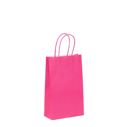 Kraft Bags - Small - Hot Pink 