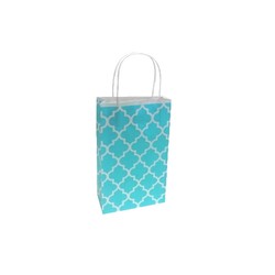 Kraft Bags - Small - Moroccan - Aqua