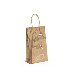 Kraft Bags - Christmas Australiana - Small - Brown