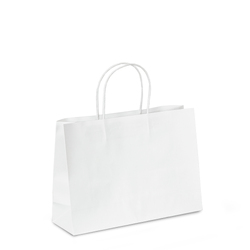 Kraft Bags - Small Boutique - White