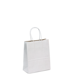 Recycled Kraft Bags - Mini - White Top