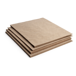 Kraft Paper Ream - 500 x 750mm - 500 Sheets, 65GSM - Recycled Brown