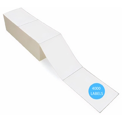 FanFold Direct Thermal Labels - 100mm x 150mm - 4000 Labels