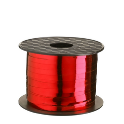 Curling Ribbon - 5mm x 228m  - Metallic Red