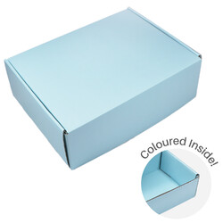 Large Premium Mailing Box | Gift Box - All in One - Light Blue