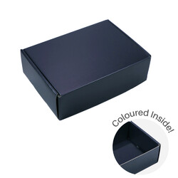 Medium Premium Mailing Box | Gift Box - All in One - Navy Blue
