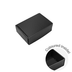 Small Premium Mailing Box | Gift Box - All in One - Matt Black
