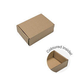 Small Mailing Box | Gift Box - All in One - Kraft Brown