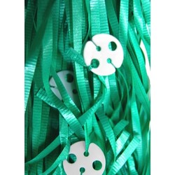 50 x Balloon Pre-Cut Curling Ribbon & Seals - Emerald