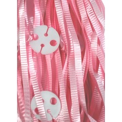 50 x Balloon Pre-Cut Curling Ribbon & Seals - Light Pink
