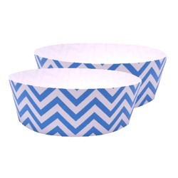 Cake Baking Pan 2pk - Chevron Blue