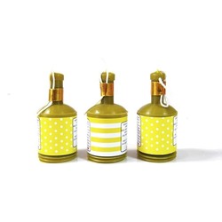 Party Poppers - 30pcs - Yellow