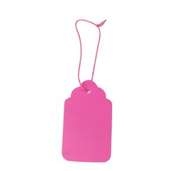 Gift Tags - 4.5x7.5cm - 12pk - Pink