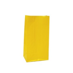 Coloured Gift Bags - Yellow Paper Bags