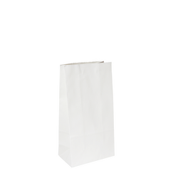 Paper Gift Bags - White Kraft Paper Bags